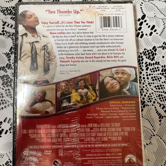 QUEEN LATIFAH- LAST HOLIDAY DVD - Picture 6 of 6